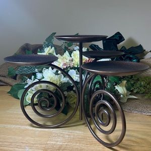 PartyLite four candle holder